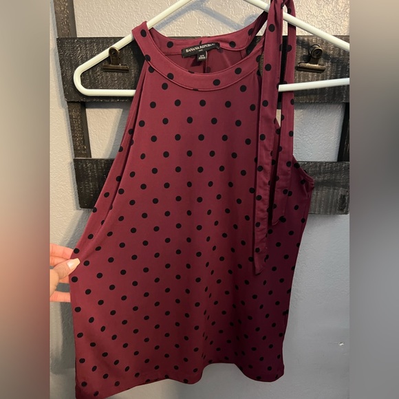 Banana Republic Polka Dot Blouse - Picture 3 of 4